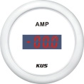 Амперметр цифровой 80-0-80 ампер WW бел/бел KUS (KY26301)